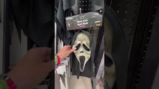 Vintage SCREAM GHOST FACE mask at Spirit Halloween 2023