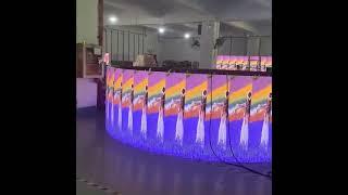 Amazing Curved LED Screen