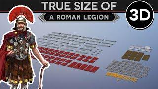 True Size of a Roman Legion (3D) DOCUMENTARY