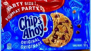 PARTY SIZE! CHIPS AHOY! ORIGINAL - UNBOXING & REVIEW! 