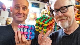 Adam Savage Builds a Paperclip "Borromean Box" with @standupmaths