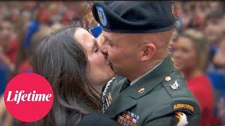 Military Sergeant SURPRISES His Wife at School Pep Rally - Coming Home (S1 Flashback) | Lifetime