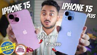 iPhone 15 vs iPhone 15 Plus in 2024 - Camera, Battery Life & Performance | BBD sale & Amazon Sale 