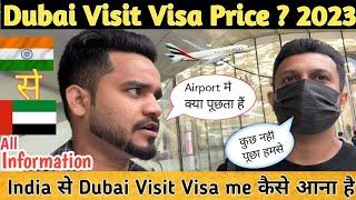 How to apply Dubai visit Visa 2023 || Dubai Visit Visa Price Update || @ahmeddubaivlogs