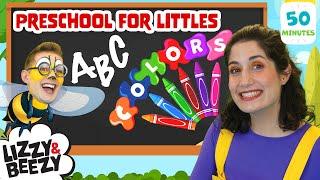 Preschool For Littles | Learn The AlphabetLearning Body Parts + Learning AnimalsEducational Videos