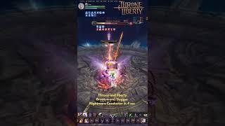 Throne and Liberty |  GS/Dagger | 127k crit x2 |  Gate of Infinity: Nightmare Conductor  in 4 sec