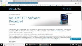 Dell EMC Elastic Cloud Storage v3.2 Community Edition Install