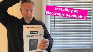 HOW TO INSTALL AN ELECTRONIC DEADBOLT: Easy Steps to Install a Kwikset SmartCode 913 Deadbolt