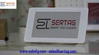 7 5inch Electronic Shelf Labels SETR0750R from Dalian Sertag Technology Co.,Ltd