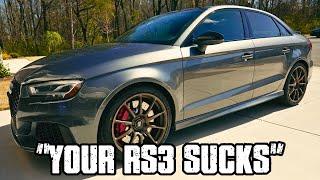 I DAILY DROVE A MODIFIED AUDI RS3 FOR A YEAR, HERE'S MY THOUGHTS...