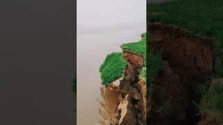 The Khahare River floods the land. #nature #travel #skdvolg #shorts