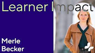 Learner Impact Merle Becker | Tomorrow University of Applied Sciences