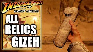 Indiana Jones and the Great Circle - All Ancient Relics Gizeh - Riddles of the Ancients