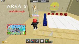 Roblox Find The Swords Area 5 Walkthrough [All 24 Swords]