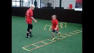 Football training by David Sullivan of Stockport Football Academy Football training - Video 2