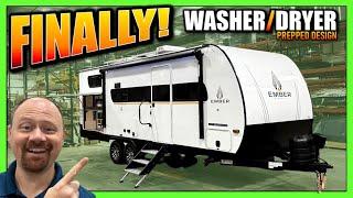 Wow.. Someone ACTUALLY did it! 2025 Ember E Series 22ETS Flex Function Couple's & Bunkhouse Trailer