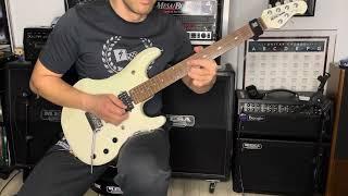 Affector Harmagedon - Daniel Fries - #guitarsolo #progmetal #sweeppicking  #tapping #musicman