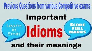 Idioms and Phrases with Meanings||Idioms in English||Green Panther Juan