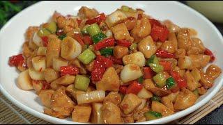 宮保雞丁Kung Pao Chicken is delicious,  Ajian shares the correct method, it is so fragrant