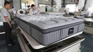 How mattresses are made.