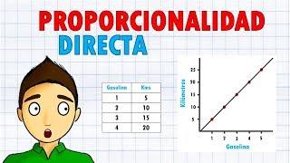 PROPORCIONALIDAD DIRECTA Super facil