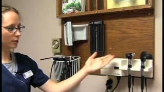 Clinical Med. Asst. Duties: Starting a Shift - Medical Assistant Skills Video #3