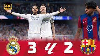 Unbelievable classico“Real Madrid (3-2) Barcelona ”     La Liga [2024] Full Highlights️ | 4k