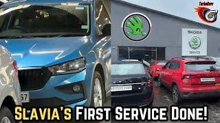 Skoda Slavia Goes for Its First Service | Surprise at the End! 