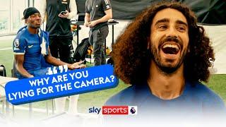 "Why you lying for the camera bro?!"  | BEHIND THE SCENES at Chelsea's media day