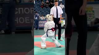 Mind-Blowing Karate Move: Kid Incredible Technique #KarateTournament #KyokushinKarate #MartialArt