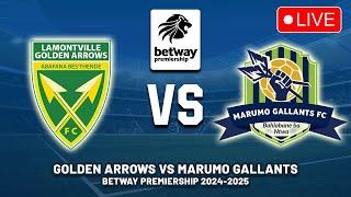 GOLDEN ARROWS FC VS MARUMO GALLANTS FC Betway Premiership 2024/25 Preview, Predictions | Live DStv