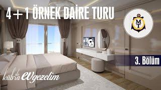 BU DAİRE EFSANE. EV TURU #3   4+1 ÖRNEK DAİRE METE  KONAKLARI   - EV GEZELİM - KONYA