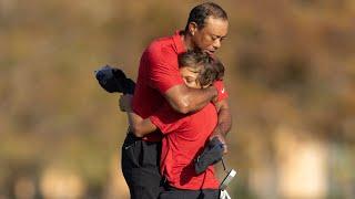 Tiger Woods & Charlie Woods’ heartwarming moments at the PNC Championship Pro-Am