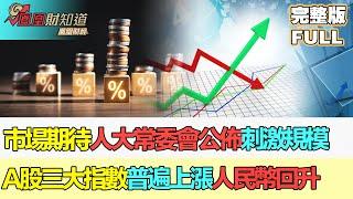 【金石財經】“特朗普交易”回落 期待人大常委會會議公佈刺激規模 A股港股大漲 人民幣回升 #A股 #港股 #人民幣 #市場預期 #股市 #經濟政策 #中國股市