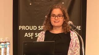 Presentation of Astronaut Scholarship Foundation award