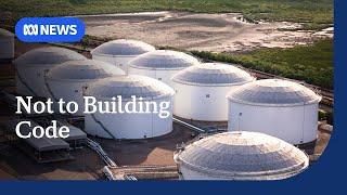 Unlawfully built fuel tanks for US military not designed to withstand major cyclones | ABC NEWS