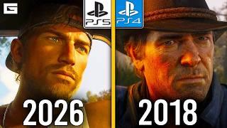 ¿Nos MIENTEN con los Gráficos de GTA 6 en PS5 y Xbox Series X|S? | La evolución de Rockstar