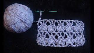 How to Crochet Stitch Pattern #810│by ThePatternFamily