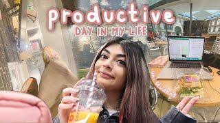 Productive Day In My Life in London  | Film Student in London