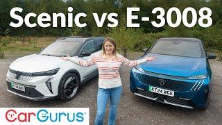 Renault Scenic E-Tech vs Peugeot E-3008: Electric SUVs head-to-head