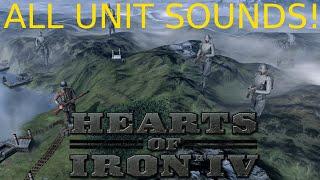 All Unit Sounds in HOI4