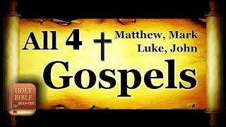 Holy Bible - All 4 Gospels - Matthew, Mark, Luke, & John