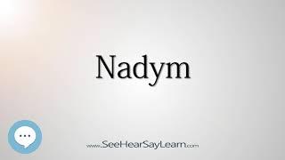 Nadym (How to Pronounce Cities of the World)⭐