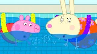 Blowing Bubbles At The Swimming Pool 🫧 | Peppa Pig Official Full Episodes