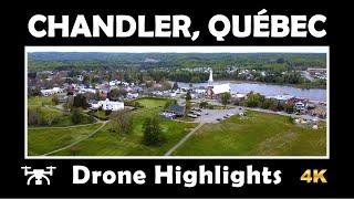 ️ Chandler, Québec: Stunning 4K Aerial Highlights with DJI Mini 2 | Coastal Beauty! 