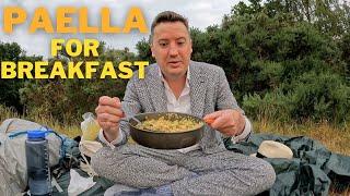 An On Again, Off Again Wild Camp | Kingley Vale | South Downs | Paella for Breakfast