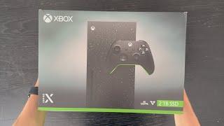 2TB Galaxy Black Xbox Series X Unboxing