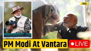 PM Modi LIVE: Modi Inaugurates Wildlife Rescue & Rehabilitation Centre In Vantara In Gujarat