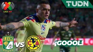 ¡CAYÓ EL GOL DE ÚLTIMO MINUTO! Lo ganan las águilas | León vs América  | CL2024 - Liga Mx J6 | TUDN