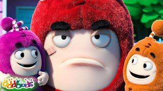 Oddbods Turn Into Baby Bods! | Oddbods - Sports & Games Cartoons for Kids